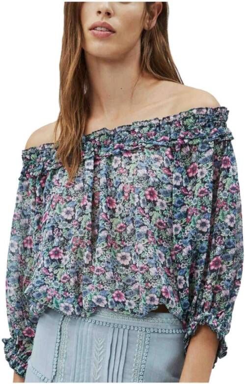 Pepe Jeans Blouses Blauw Dames