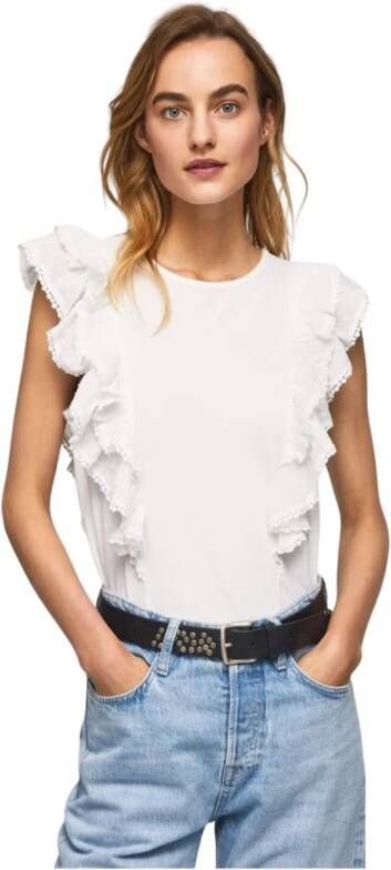 Pepe Jeans Blouses Wit Dames