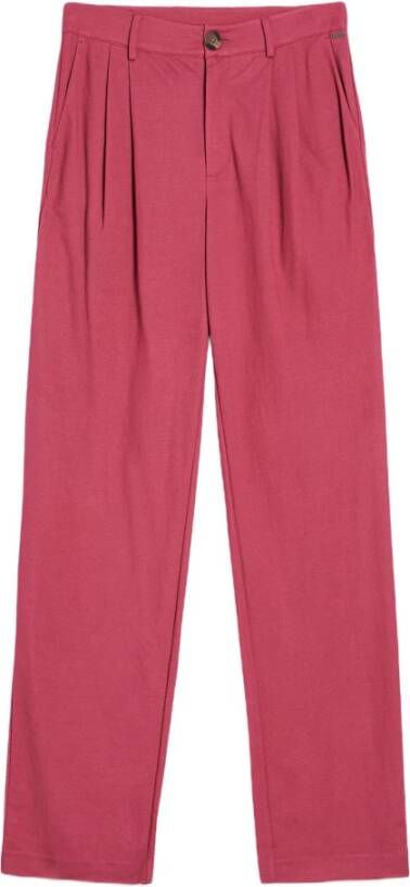 Pepe Jeans Rechte broek Roze Dames