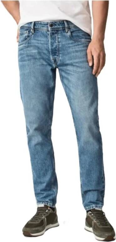 Pepe Jeans Callen Crop Pants Blauw Heren