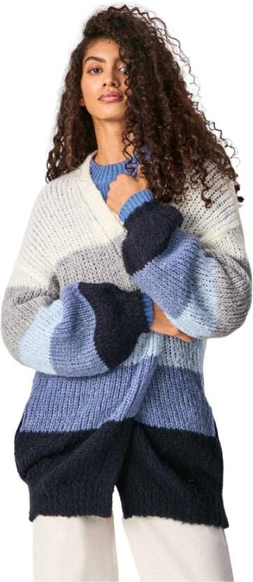 Pepe Jeans Cardigans Blauw Dames