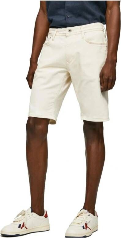 Pepe Jeans Casual Shorts Wit Heren