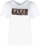Pepe Jeans Casual Ronde Hals Bedrukt T-shirt White Dames - Thumbnail 1
