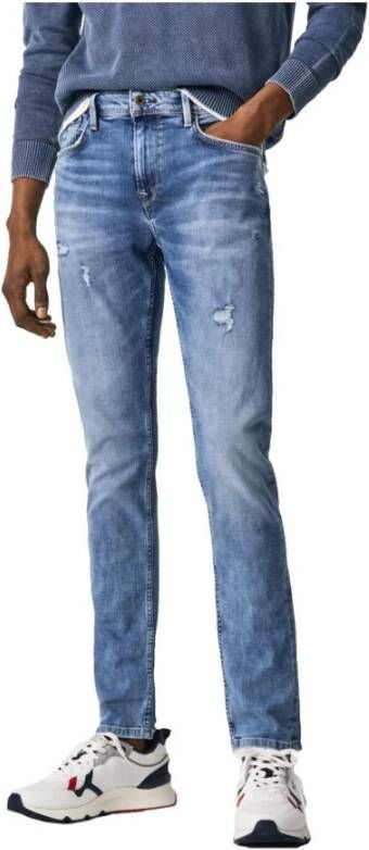 Pepe Jeans Finnsbury Cowboy Pants Blauw Heren