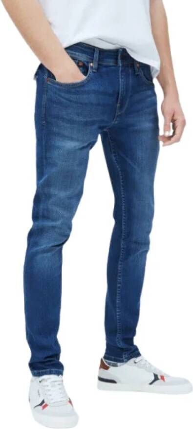 Pepe Jeans Finsbury Skinny Texaanse broek Blauw Heren