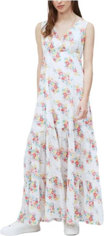 Pepe Jeans Fioras dress Wit Dames