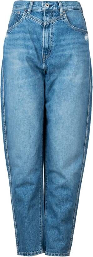 Pepe Jeans; Fit Rachel Ballon; Blauw Dames