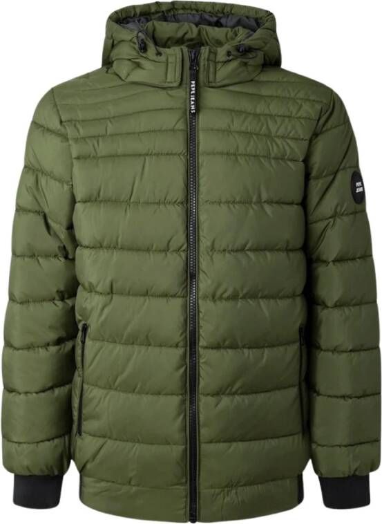 Pepe Jeans Down Jackets Green Heren