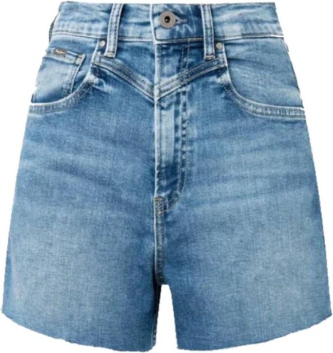 Pepe Jeans Korte broek Blauw Dames
