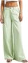 Pepe Jeans Leather Trousers Green Dames - Thumbnail 1