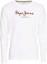 Pepe Jeans Stijlvolle katoenen T-shirt met print White Heren - Thumbnail 2