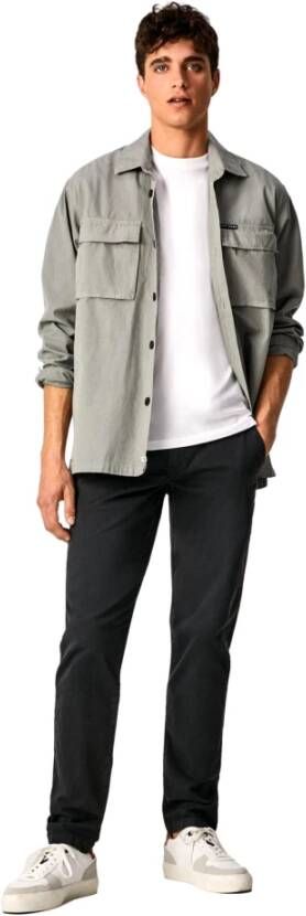 Pepe Jeans Magere broek Black Heren