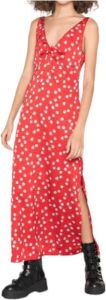 Pepe Jeans Nain bloemenprint lingerie jurk Rood Dames