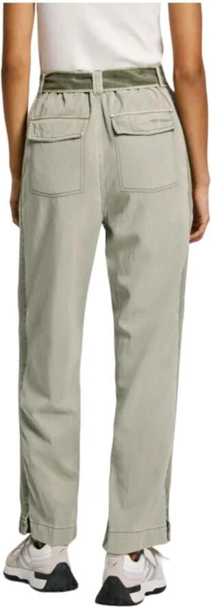 Pepe Jeans Aylin Hoge Taille Rechte Pijp Broek Gray Dames - Foto 11