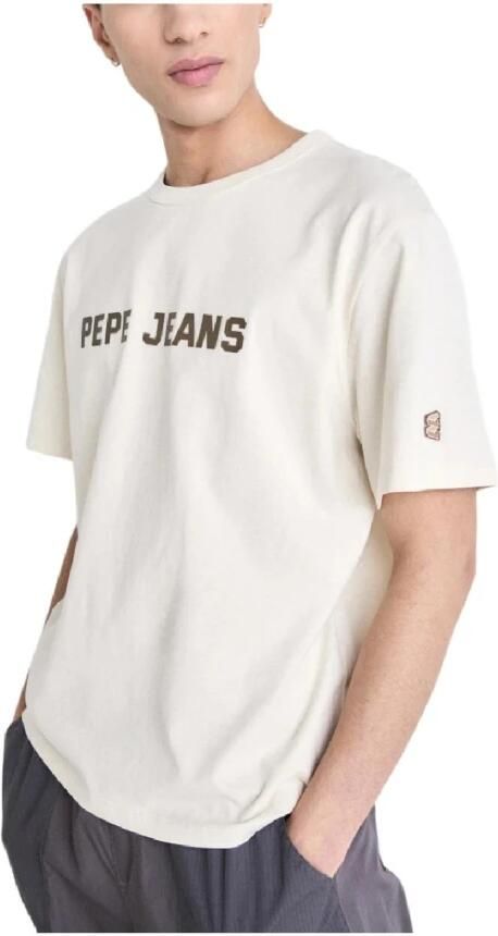 Pepe Jeans Beige T-shirt met korte mouwen Sutton Beige Heren - Foto 2