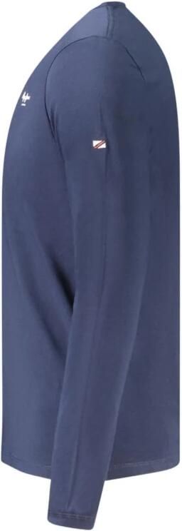 Pepe Jeans Blauwe Crew Neck Tee voor Mannen Blue Heren
