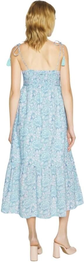 Pepe Jeans Bloemenprint Jurk Mallory Blue Dames - Foto 2