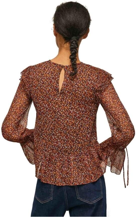 Pepe Jeans Blouses Orange Dames