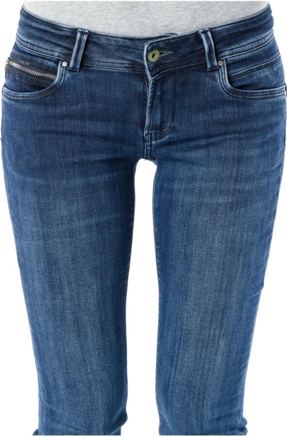 Pepe Jeans Slim fit jeans NEW BROOKE met 1-knoopsband en ritszak