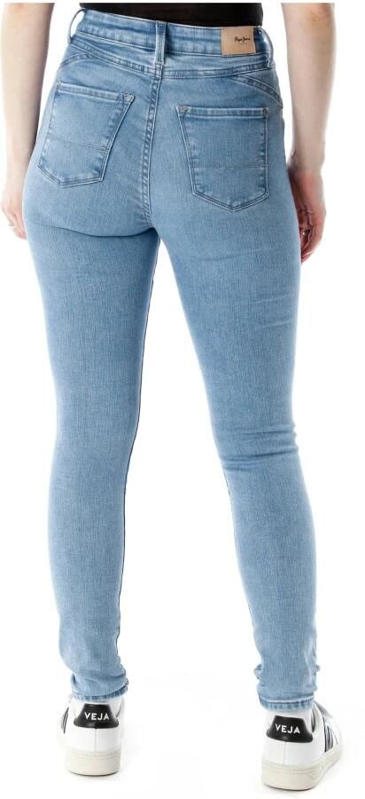 Pepe Jeans Mom jeans DION RETRO Slank pasvorm met hoge band en pijpen in 7 8 lengte van soft power stretch denim - Foto 2