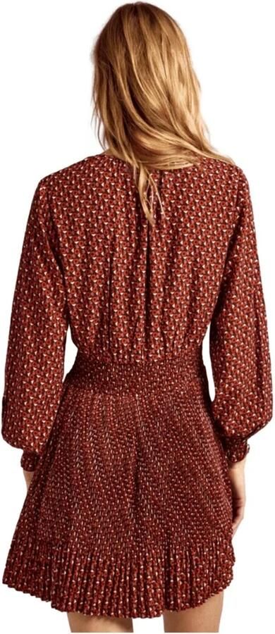 Pepe Jeans Boho Geplooide Jurk voor Vrouwen Multicolor Dames - Foto 3