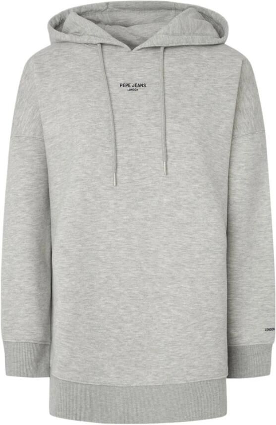 Pepe Jeans Casual en Modern Fergie Hoodie Gray Dames