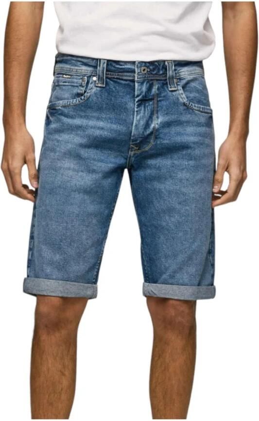Pepe Jeans Denim Bermuda Shorts voor de zomer Blue Heren - Foto 3