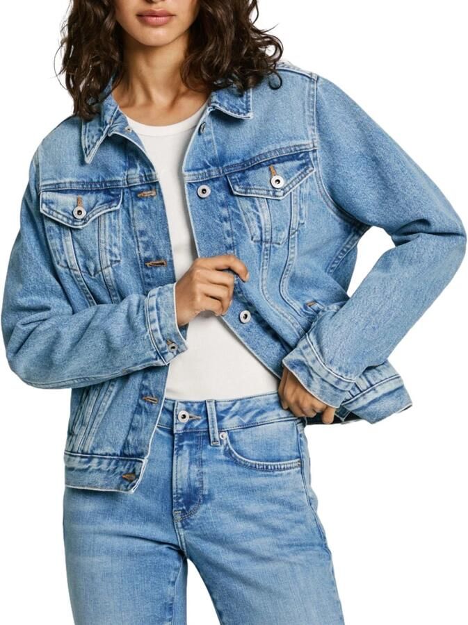 Pepe Jeans jack REGULAR JACKET in authentieke denimkwaliteit - Foto 3