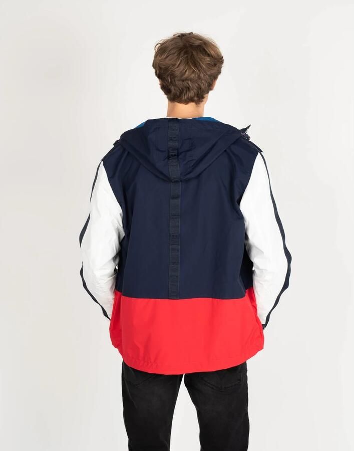 Pepe Jeans Eenvoudige Stijl Jas met Capuchon en Meerdere Zakken White Heren