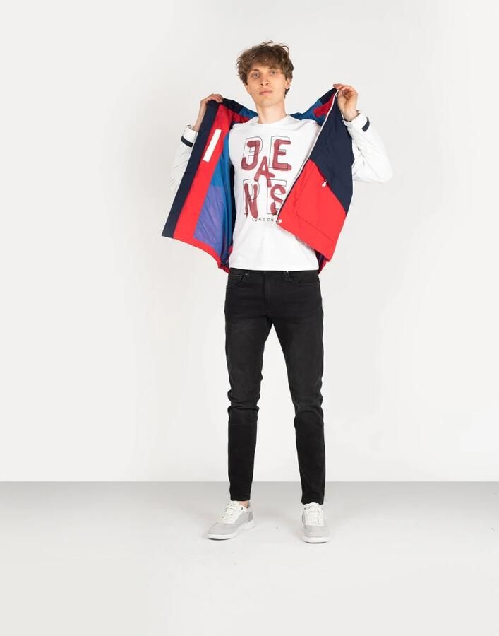 Pepe Jeans Eenvoudige Stijl Jas met Capuchon en Meerdere Zakken White Heren - Foto 2