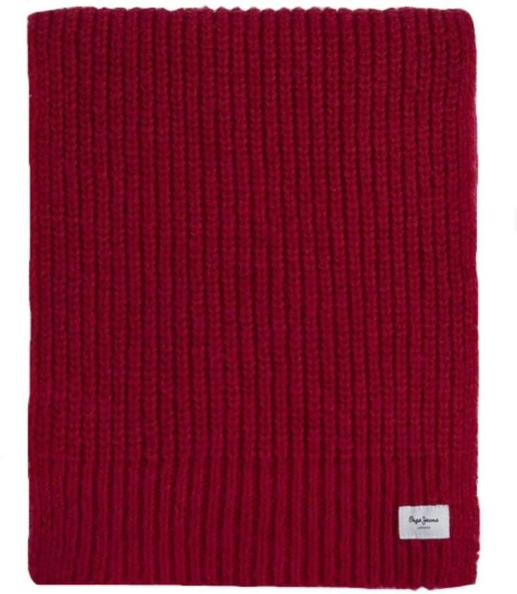 Pepe Jeans Elegante Tijdloze Sjaal Red Dames