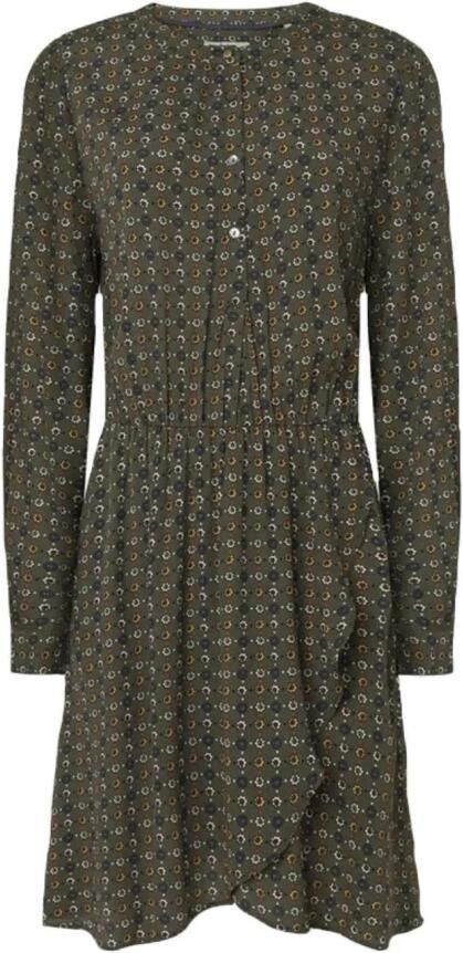 Pepe Jeans Elegante Viscose Jurk voor Vrouwen Green Dames