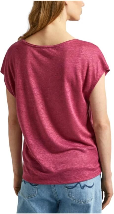 Pepe Jeans Fuchsia Lottie T-shirt Pink Dames - Foto 2