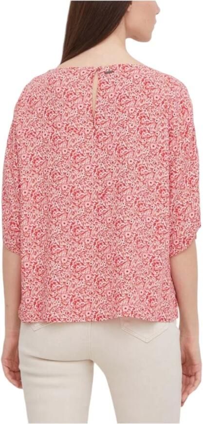 Pepe Jeans Future Blouse met knoopsluiting Red Dames - Foto 2