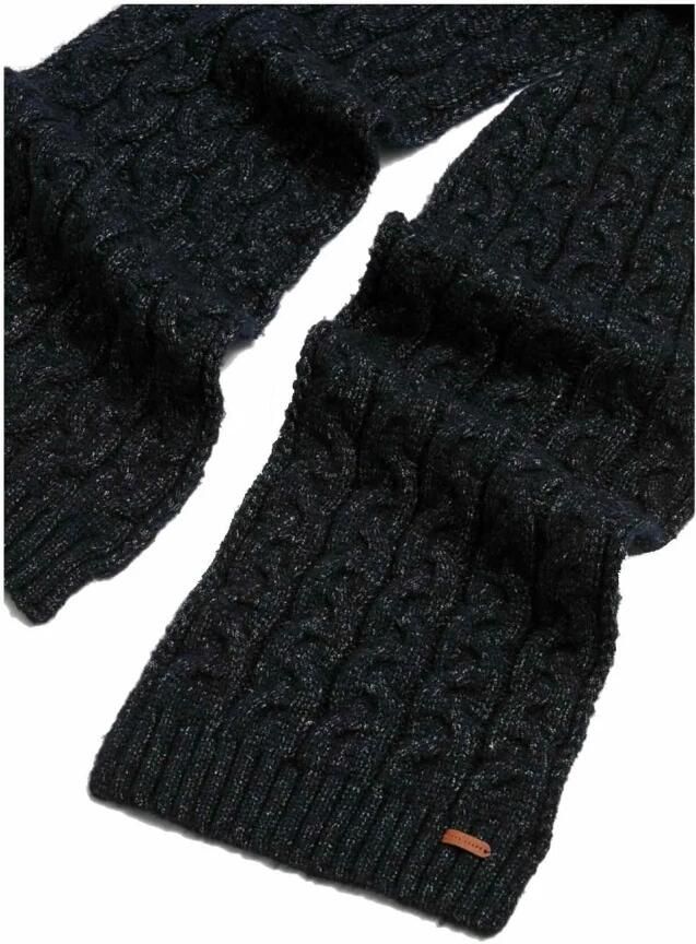 Pepe Jeans Gevlochten Gebreide Sjaal voor Vrouwen Blue Dames - Foto 2