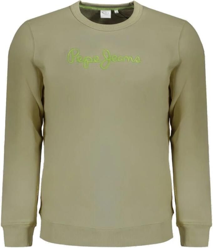 Pepe Jeans Groen Katoenen Sweatshirt Stijlvol Comfortabel Green Heren - Foto 4