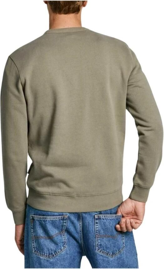 Pepe Jeans Groen Katoenen Sweatshirt Stijlvol Comfortabel Green Heren - Foto 2