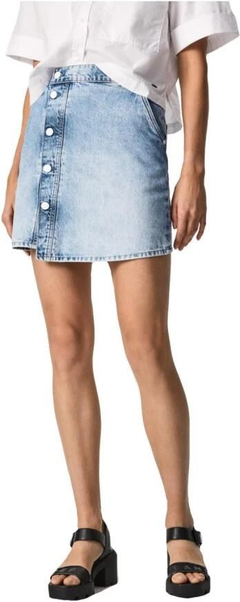 Pepe Jeans Hannah rok Blauw Dames - Foto 2