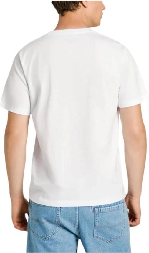 Pepe Jeans Heren Ronde Hals T-shirt White Heren - Foto 2
