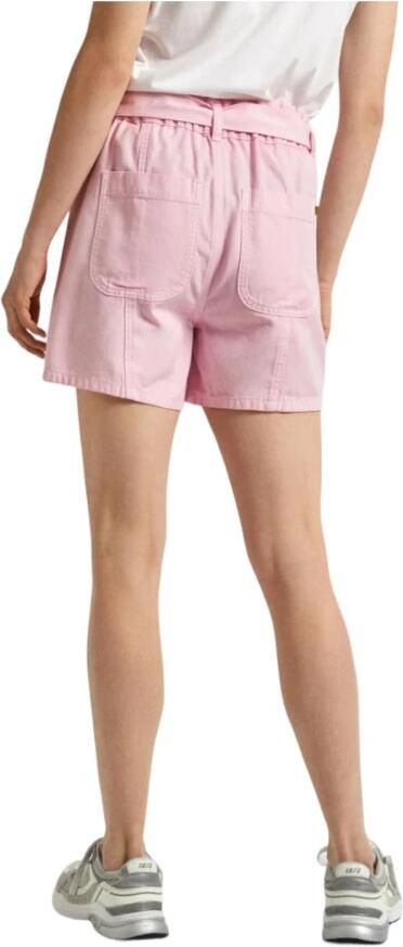 Pepe Jeans Hoge Taille Casual Shorts Pink Dames - Foto 2