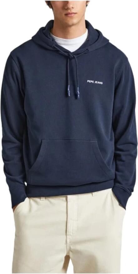 Pepe Jeans Hoodie met grote print op de rug - Foto 2