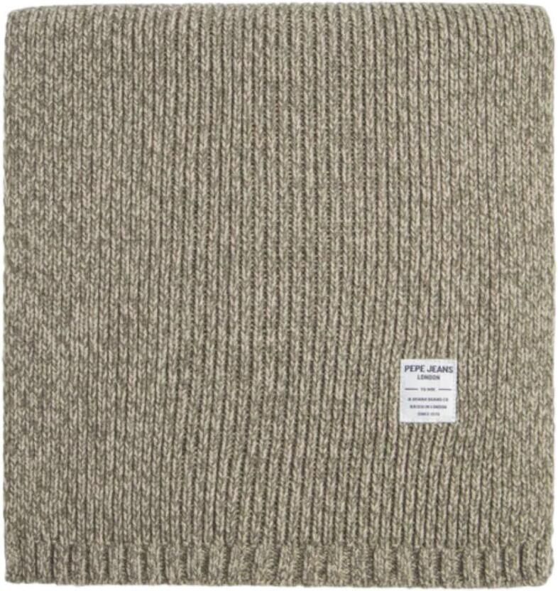 Pepe Jeans Klassieke Mannen Winter Sjaal Green Heren