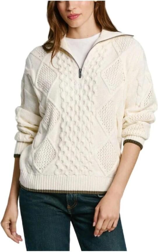 Pepe Jeans Klassieke Polo Jersey voor Stijlvolle Garderobe White Dames - Foto 3