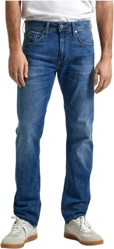 Pepe Jeans Klassieke Straight Denim Jeans Blue Heren - Foto 3