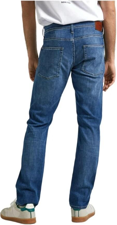 Pepe Jeans Klassieke Straight Denim Jeans Blue Heren - Foto 2
