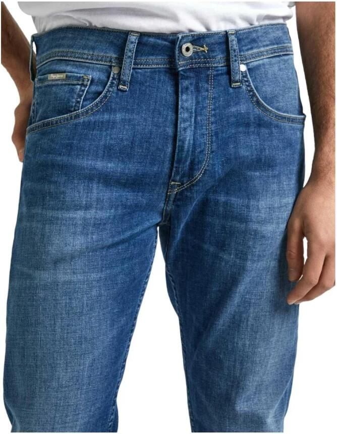 Pepe Jeans Klassieke Straight Denim Jeans Blue Heren