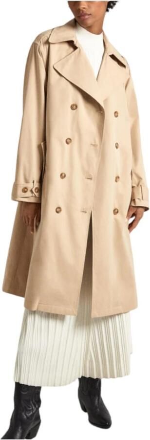 Pepe Jeans Klassieke waterafstotende trenchcoat Beige Dames - Foto 3