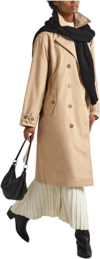 Pepe Jeans Klassieke waterafstotende trenchcoat Beige Dames - Foto 2