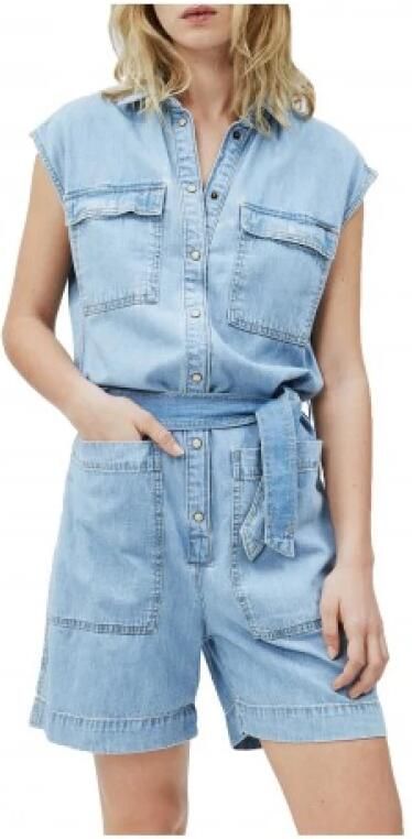 Pepe Jeans Korte aap Blauw Dames