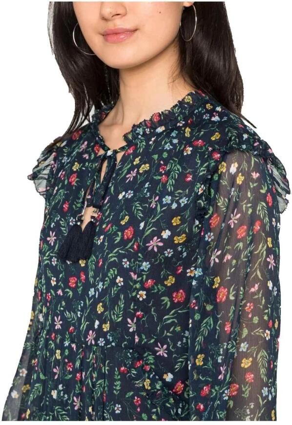 Pepe Jeans Babydolljurk Demi met gebloemde all-over print - Foto 2